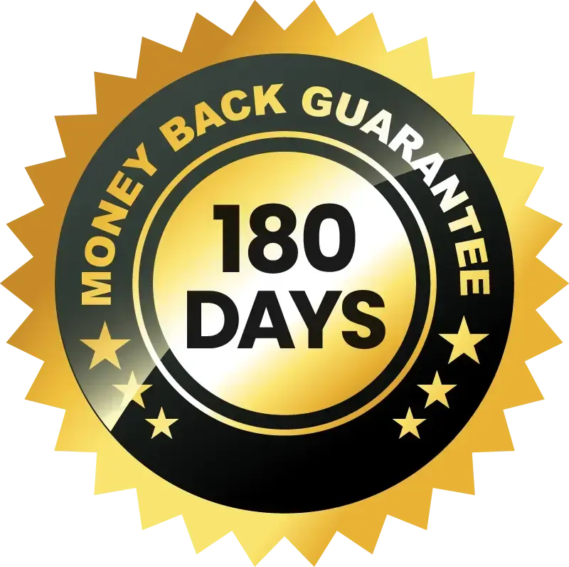 MochaLean- Money-Back Guarantee Badge